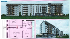 Apartament cu 3 camere, bloc nou, 2 terase Baia Mare Comision 0