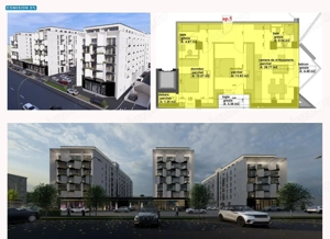 Apartament de vanzare, 3 camere, 86.02mpc, etaj 1, comision 0%