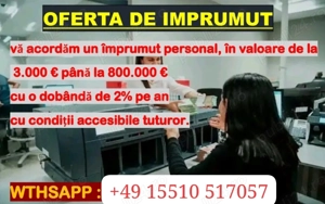 OFERTA de credit fara protocol