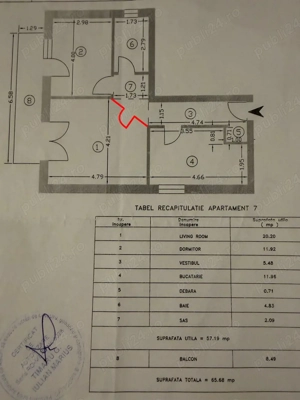 2 camere | Decomandat | Etaj 2 | Metrou Păcii - imagine 9