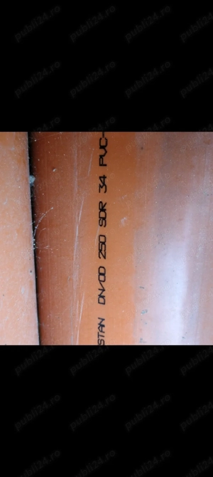 Tiava PVC canalizare 