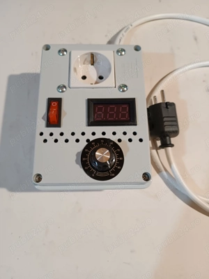 Priza prelungitor cu variator de tensiune reglaj turatie motor   4000w