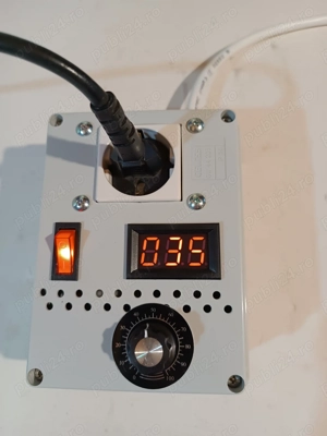 Priza prelungitor cu variator de tensiune reglaj turatie motor   4000w - imagine 4