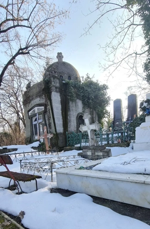 Cavou Monumental din Perioada Interbelică 8 + 4 Locuri   Cimitirul Bellu, Bucuresti - imagine 8