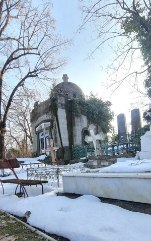 Cavou Monumental din Perioada Interbelică 8 + 4 Locuri   Cimitirul Bellu, Bucuresti - imagine 6