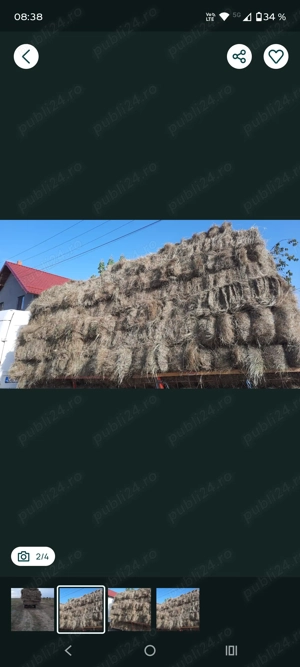 Baloți de fan de vanzare