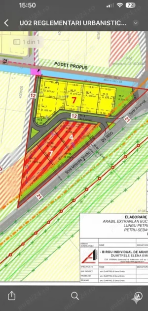 Parcele Comuna Bucovăț 