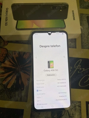 Vand samsung a56 5g 256 gb 