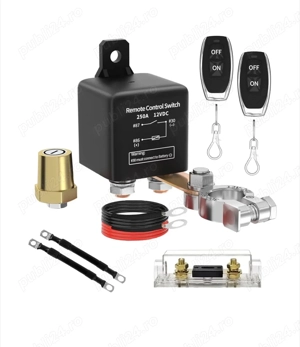 Comutator auto cu telecomanda