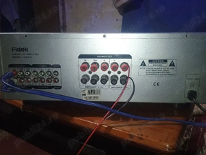 Vand un amplificator an stare buna 500 fe wati are 100 fe vati pe canal - imagine 2