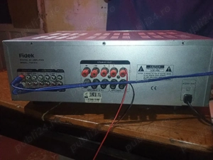 Vand un amplificator an stare buna 500 fe wati are 100 fe vati pe canal - imagine 3