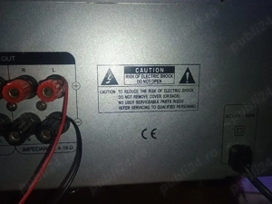 Vand un amplificator an stare buna 500 fe wati are 100 fe vati pe canal - imagine 5