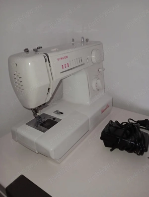 Mașina de cusut Singer Novella electrică, pedala nouă  - imagine 4