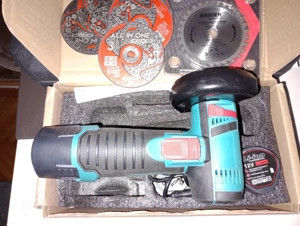 Polizor unghiular de mână mic, baterii