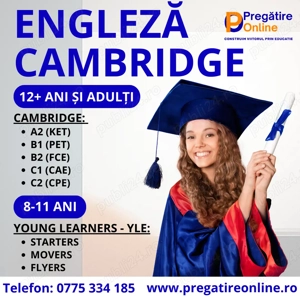 Pregatire pentru certificari Cambridge
