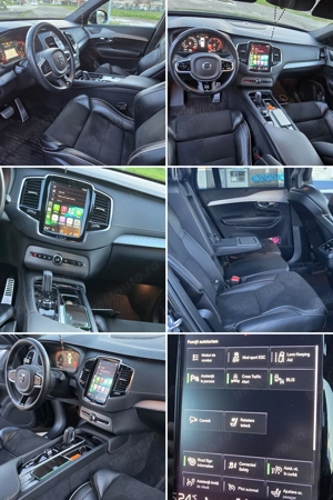 Volvo XC 90   R Design 2022  2.0 D   235 cp  Navi   Piele   H K   Distronic   Keyless  Leduri   - imagine 9