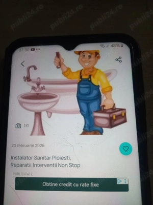 executam instalații termice și sanitare 