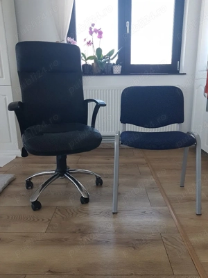 2 Scaune pt birou negociabil 
