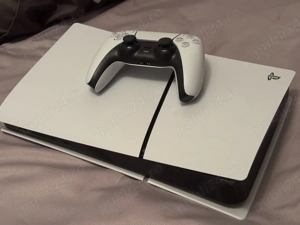 ps5 slim digital cu ssd de 2 tb de spatiu si multe jocuri