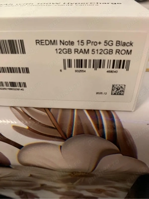 Vand Redmi Note 15 Pro Plus 5G nou Factura Garantie - imagine 2