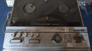 Magnetofon Vintage Grundig TK 245 Deluxe   Stereo, Hibrid Lămpi - imagine 2