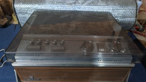 Magnetofon Vintage Grundig TK 245 Deluxe   Stereo, Hibrid Lămpi - imagine 5