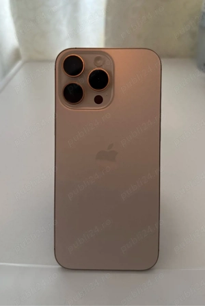 Iphone 16 Pro Max Desert Gold - imagine 2