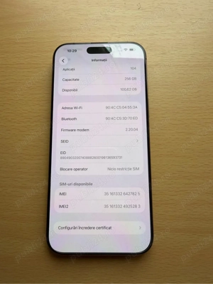 Iphone 16 Pro Max Desert Gold - imagine 5