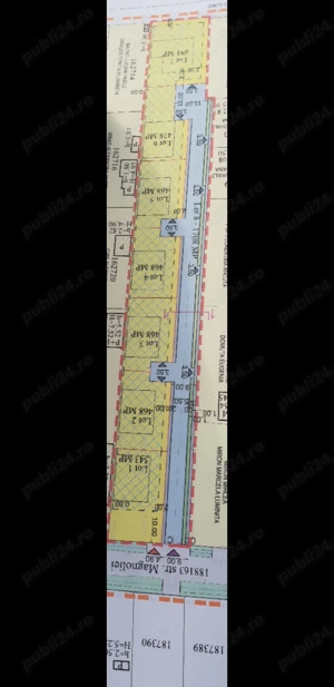 Vand parcele de teren intravilan cu PUZ pe strada Magnoliei.