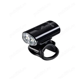 Far D-light USB 2 x 0.5 w 4 funcții bicicleta ghidon cursiera mtb prindere casca ultraușor 80 lm