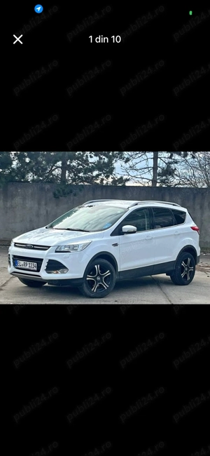 Ford Kuga 2016 motor 1,5 benzina eco bost facelift 150 cp, 111000 km reali