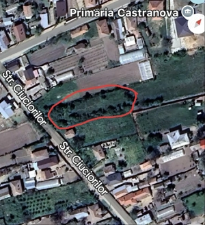 Teren intravilan CENTRAL Castranova   1.145 mp   21.500 euro - imagine 3