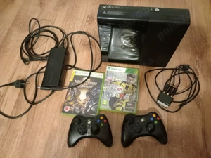 Vand Xbox 360 slim E, 2 controllere  - imagine 2