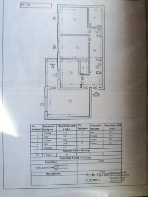 Apartament 3camere+2bai DE VÂNZARE  - imagine 2