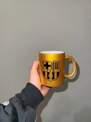 Cană Barcelona Gold