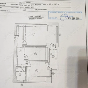 Apartament 3 camere de închiriat - Complex Răsărit de Soare Păcurari 