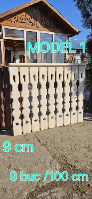 Scandura ornamentală pentru galerie galerie foisor 