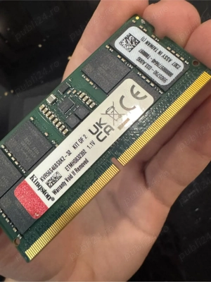 Kit Memorie RAM laptop Kingston 32GB (16x2) DDR5 5600MT s - imagine 5