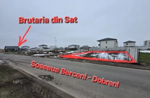 Teren intravilan 617mp la șosea, dublă ieșire, acces la lacul Berceni