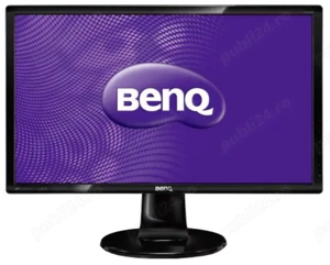 Monitor LED BenQ 24", Wide, Full HD, Negru Lucios, GL2460 (2x=200lei)