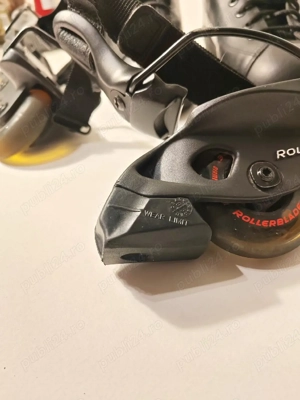 Role Piele ROLLERBLADE 41 - Made in Italy - Roti 80A - Originale - imagine 5