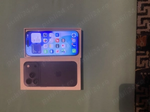 Vând Iphone 17 pro Blue 512gb nou Fac si Schimb - imagine 4