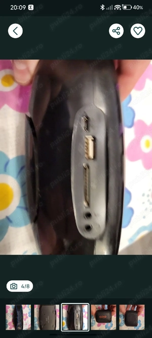 Boxa portabila cu Bluetooth si radio