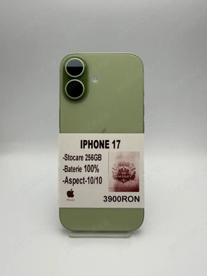Iphone 17 Stocare 256 GB