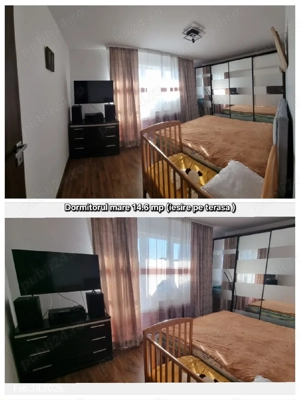 Proprietar, vand apartament 3 camere 93 mp + 29 mp terasa si 2 balcoane - imagine 2
