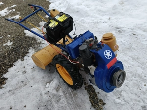 motocultor cu pornire la cheie, Valpadana cu motir Lombardini - imagine 2