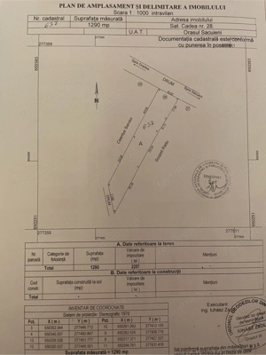 Teren cu Fundație si Proiect !!!