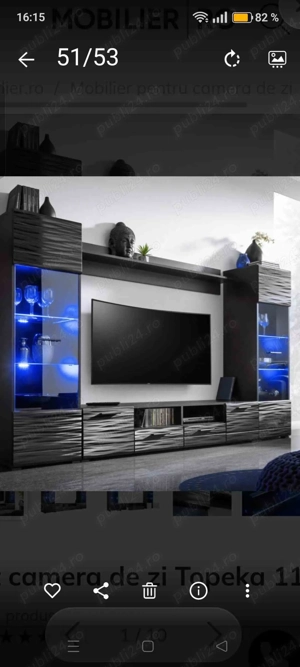 Apartament cu 2 camere etaj 3, mobilat și utilat.