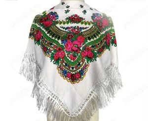 Batice traditionale  107x107 cm - imagine 4