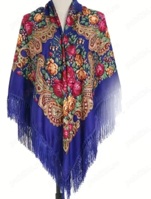 Batice traditionale  107x107 cm - imagine 5